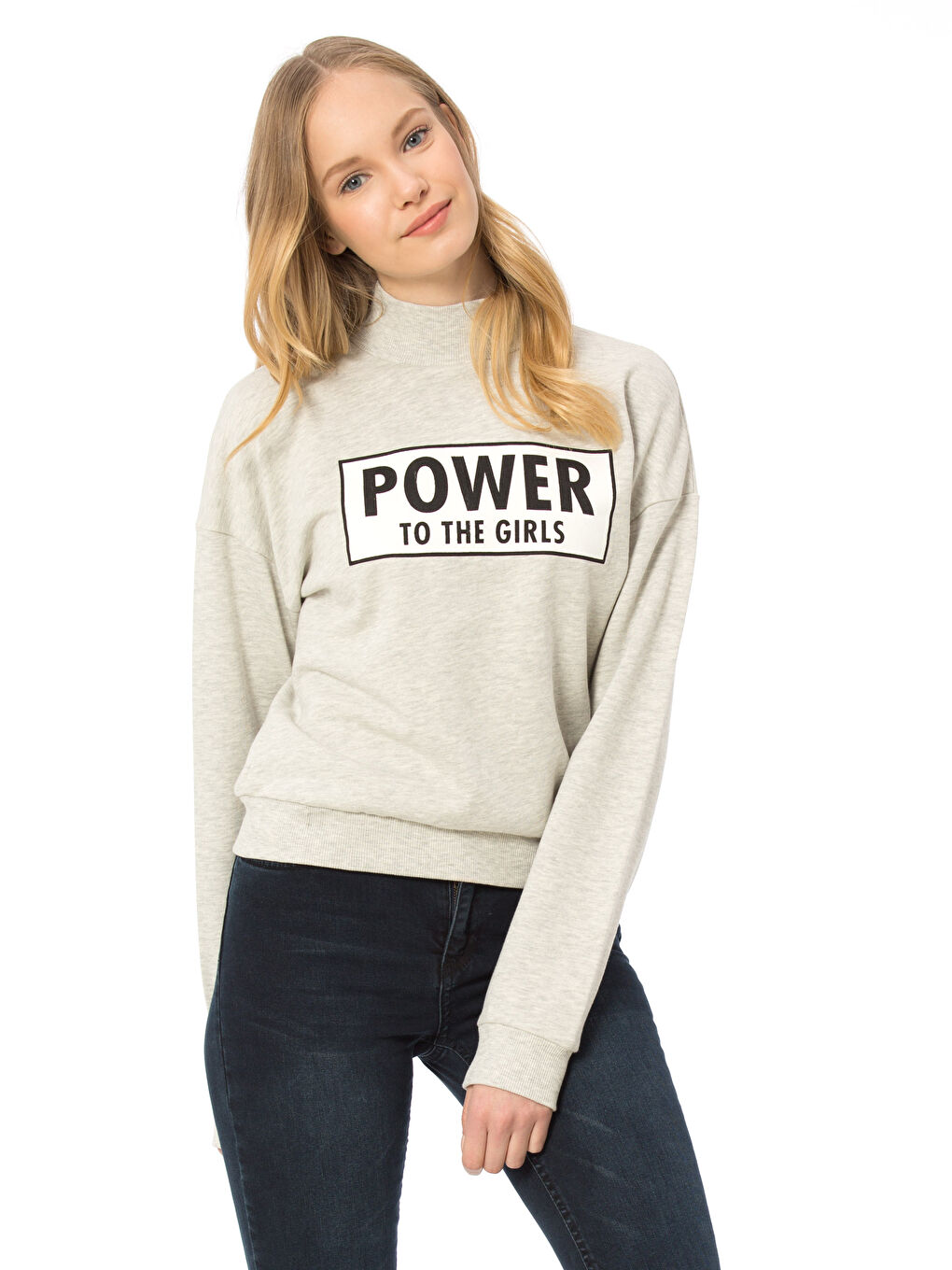 Siyah-Beyaz-Turuncu Sweatshirt-1