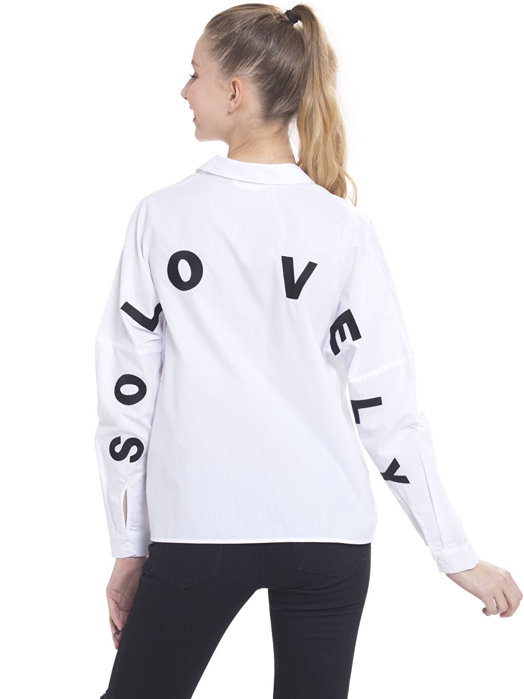 LCW Vision Standard Fit Long Sleeve Women's Shirt -7KJ786Z8-J5E