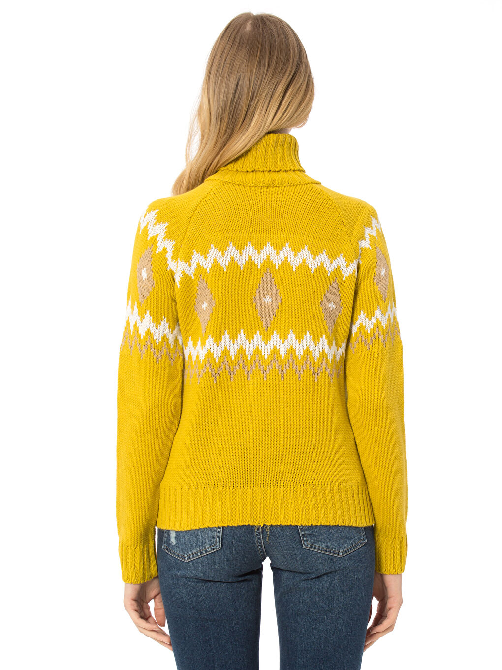 Pull-over JAUNE Femme-2