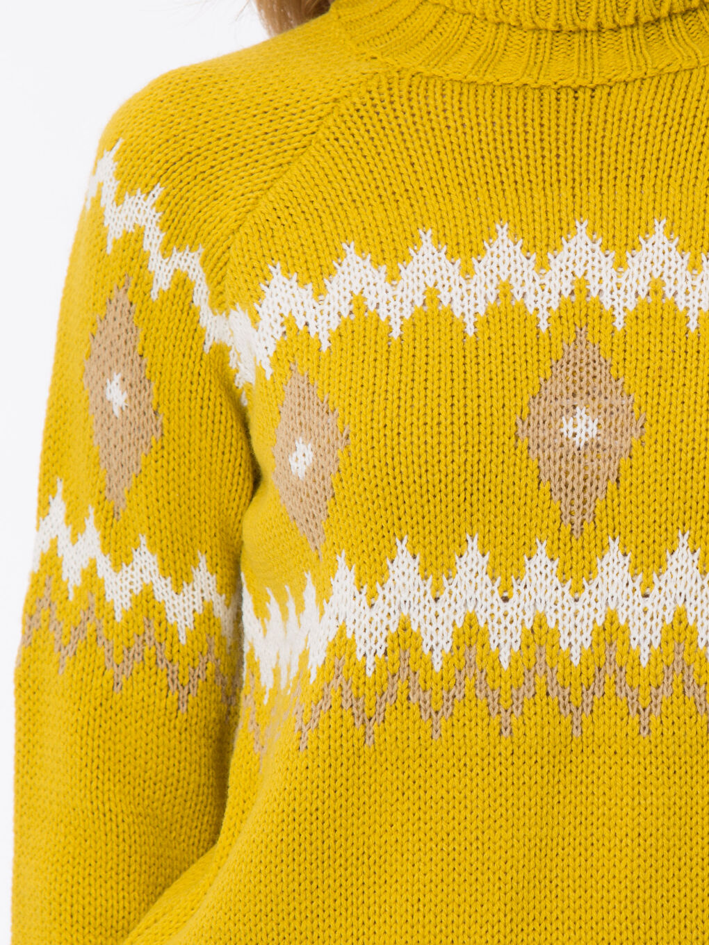 Pull-over JAUNE Femme-4