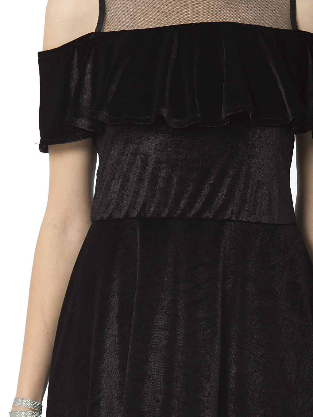 LCW Vision Woman BLACK Dress -7KK064Z8-CVL