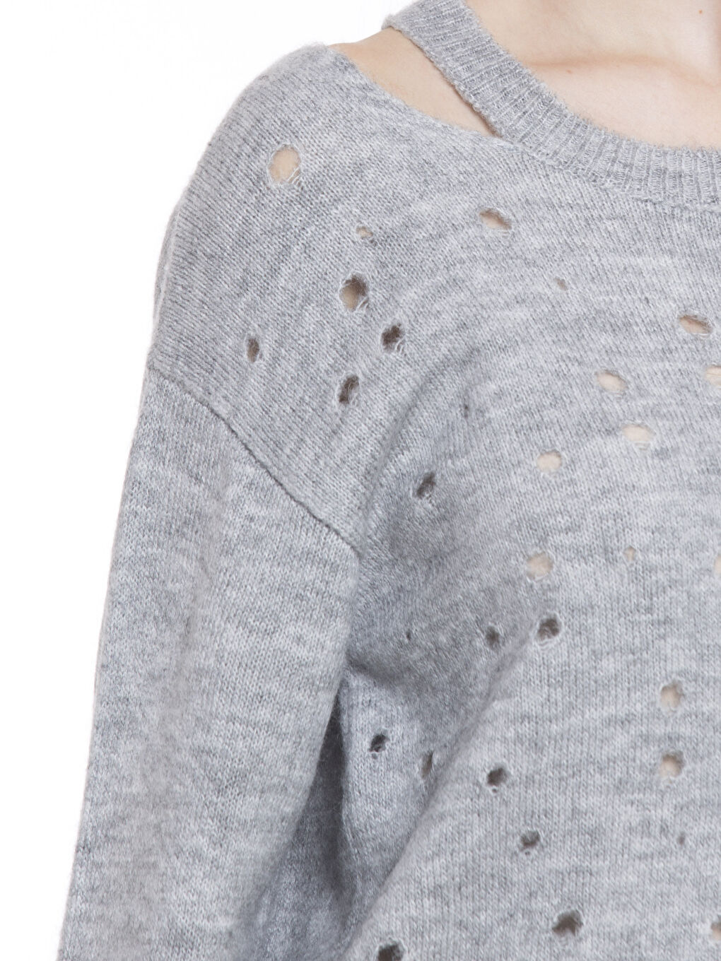 Pulover GRI Femeie-5