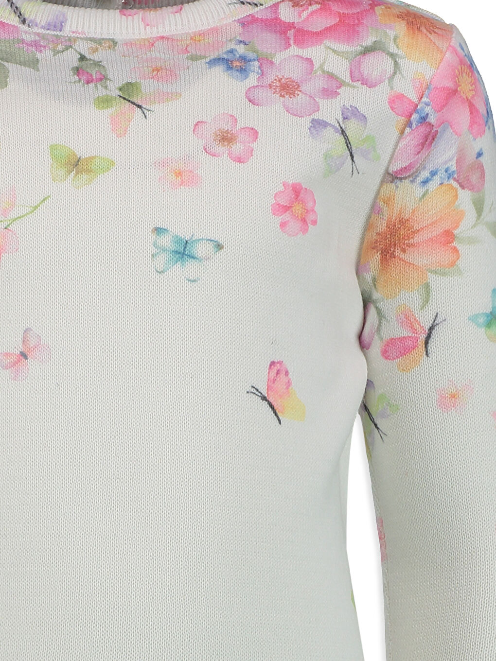 Ekru Baskılı Kazak-2