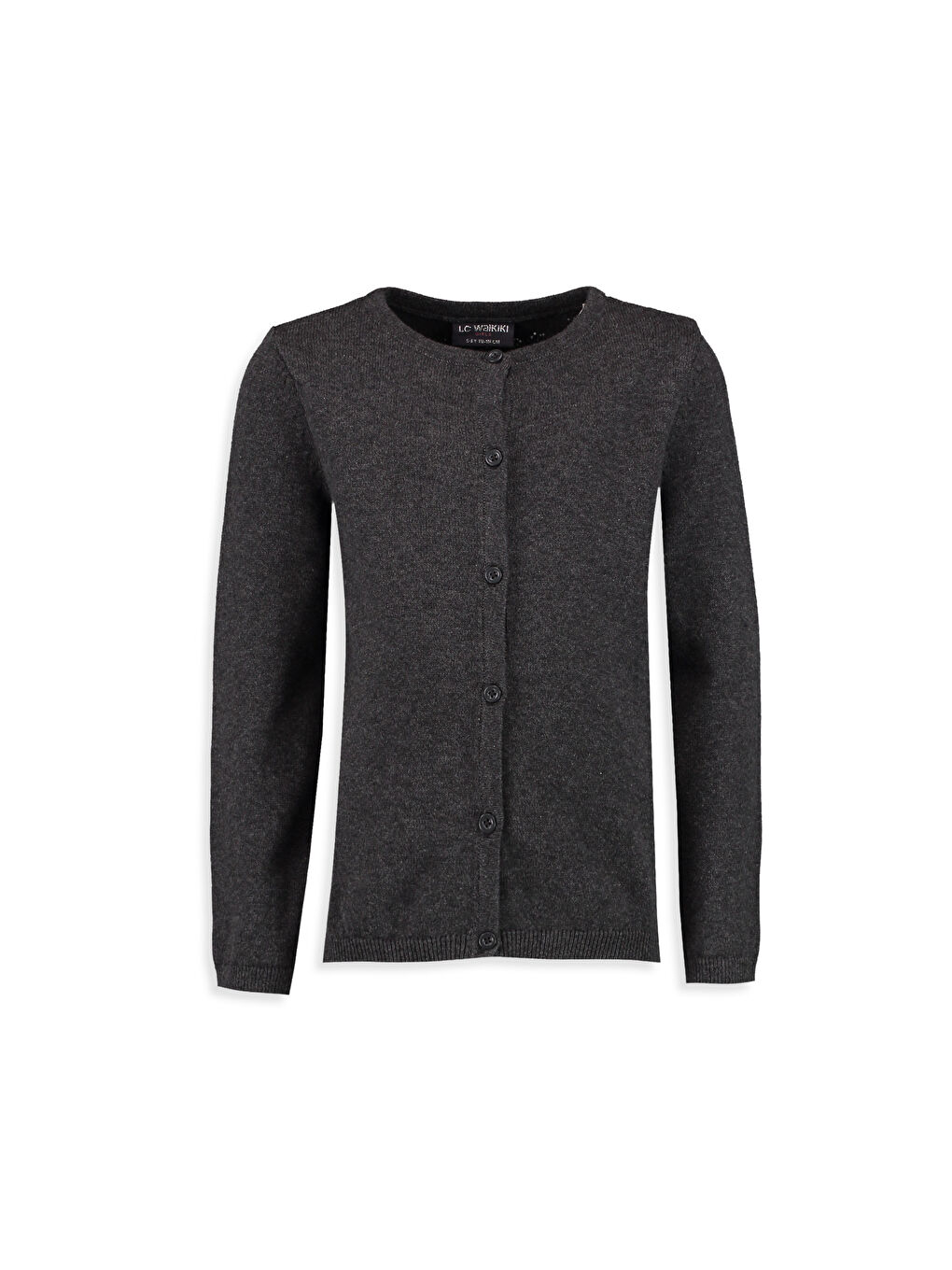 LCW Kids Bisiklet Yaka Kız Çocuk Hırka -7K0217Z4-670