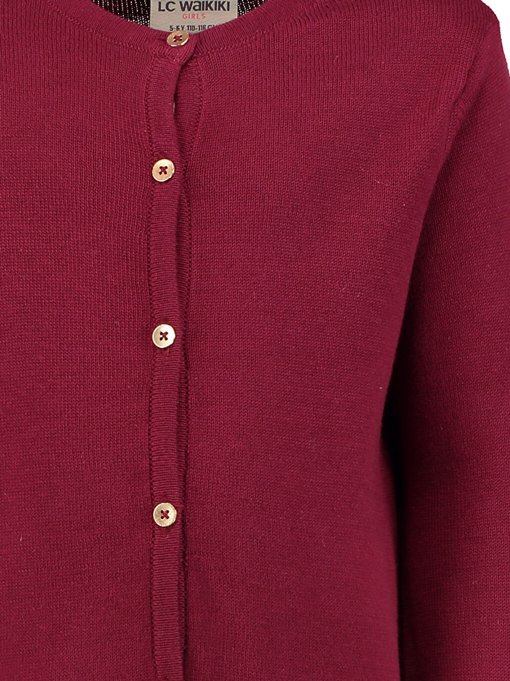 Cardigan ROUGE BORDEAUX Fille-2