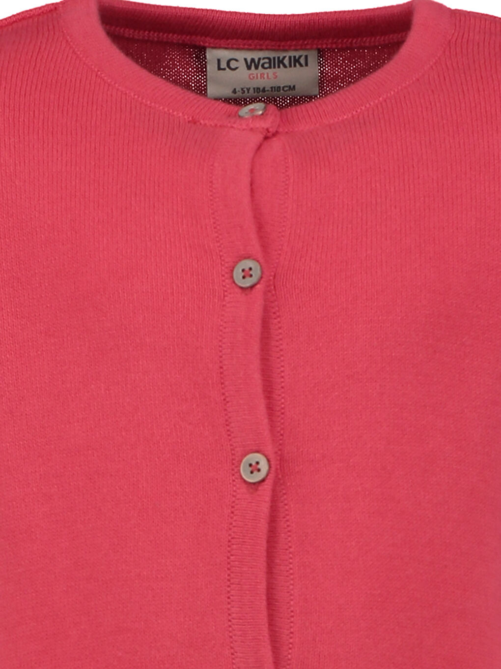 Girl CORAL Cardigan-2