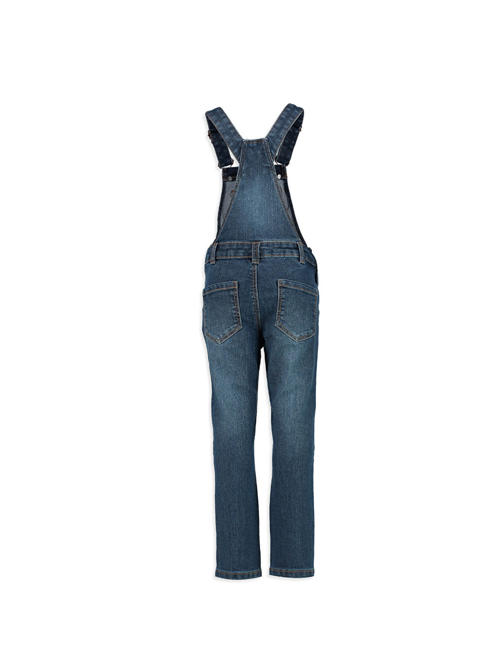 Girl's Jean Overalls-1