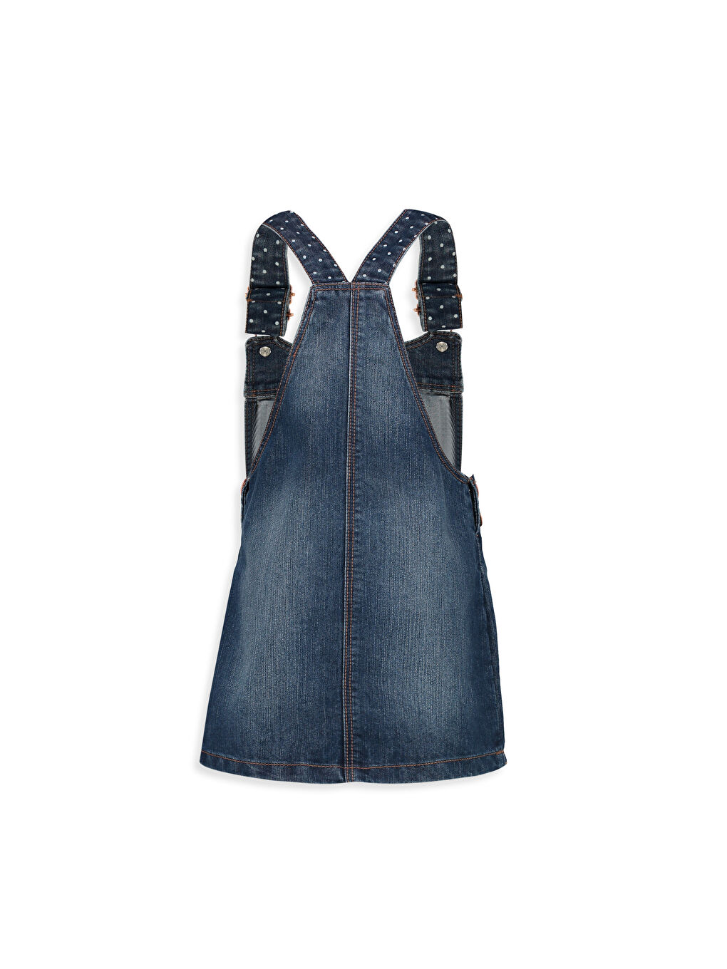 Girl's Overalls Dress-1