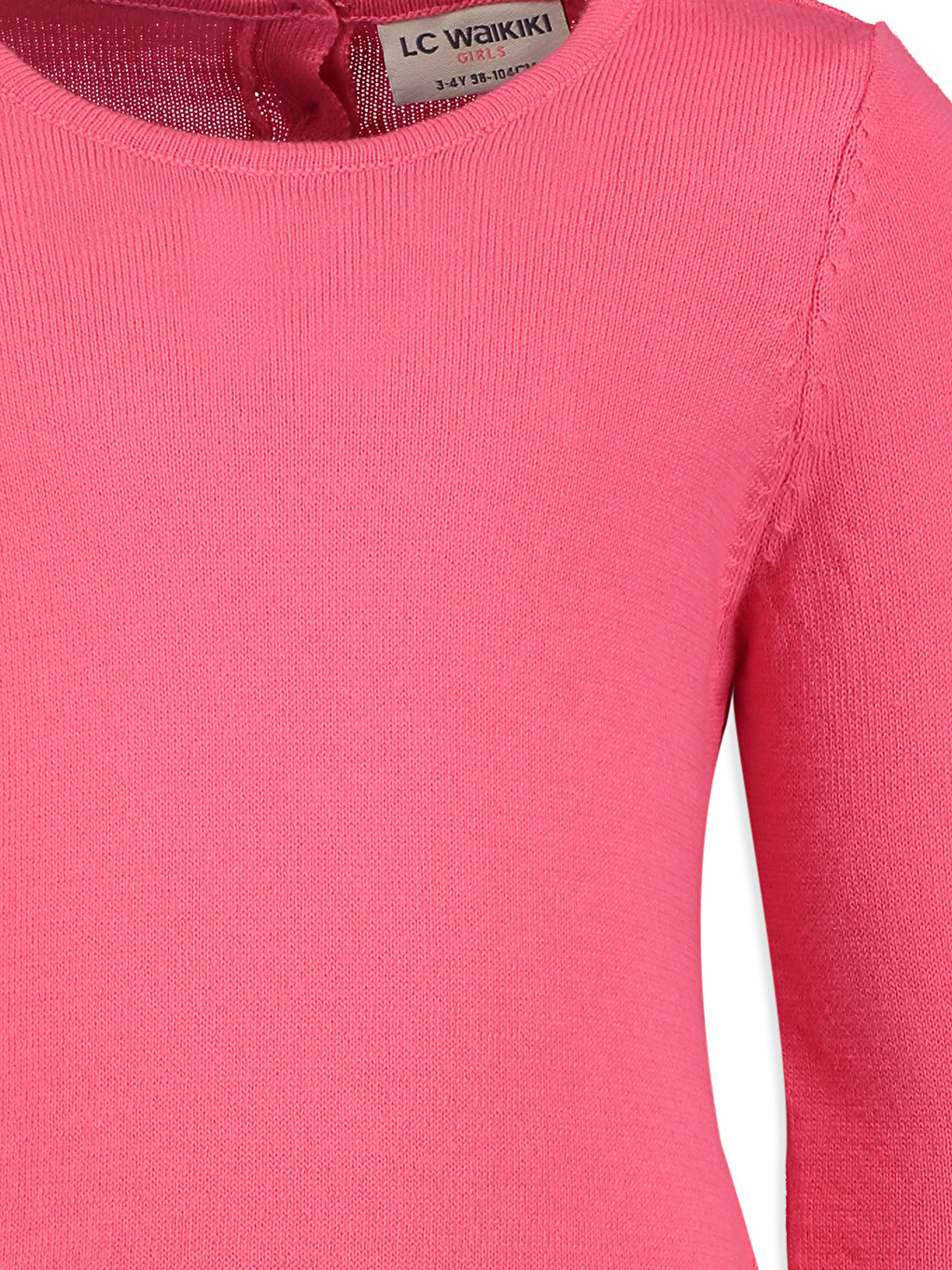 Girl Coral Sweater-2