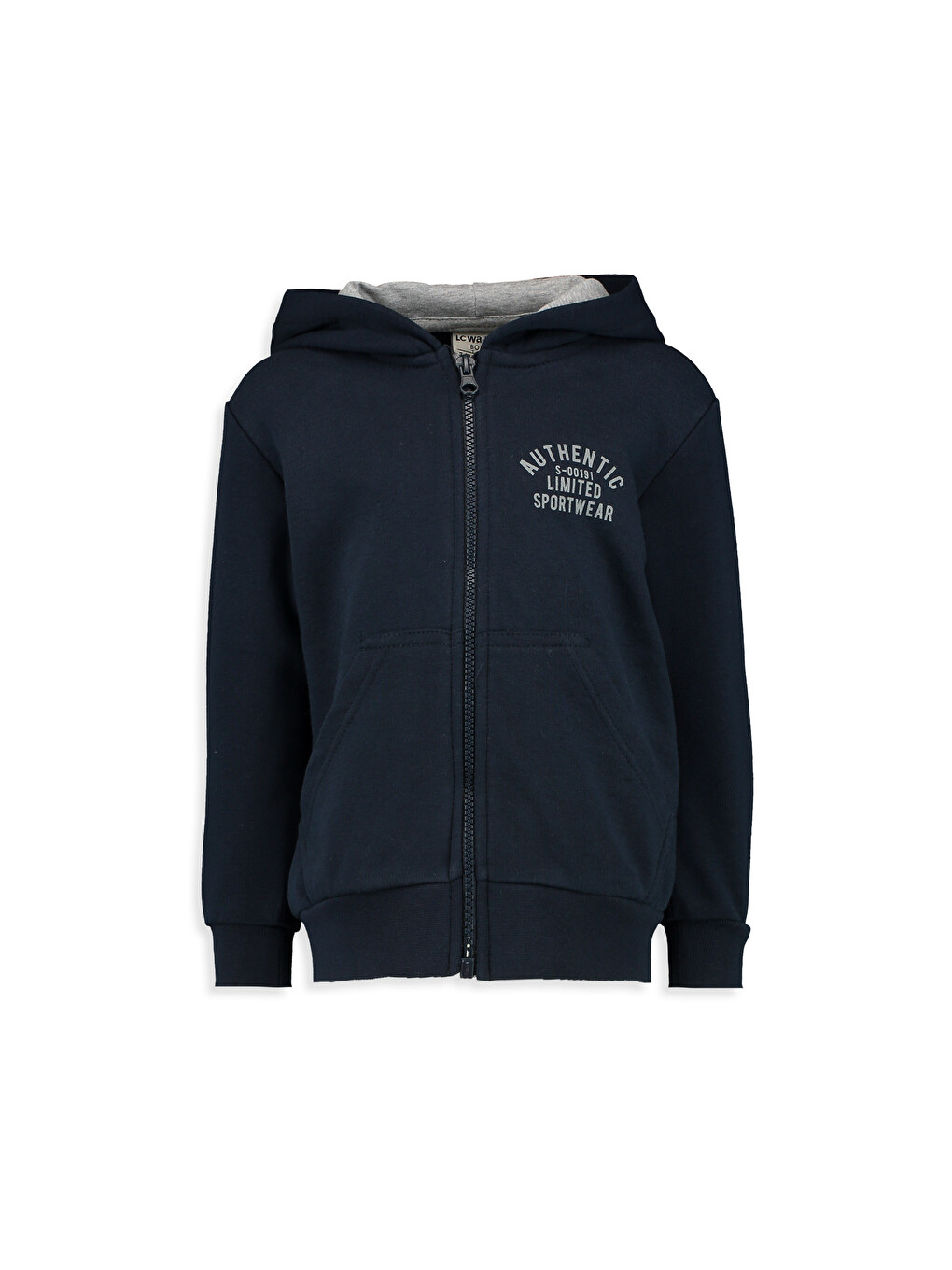 Hooded Boys' Zip-Up Sweatshirt