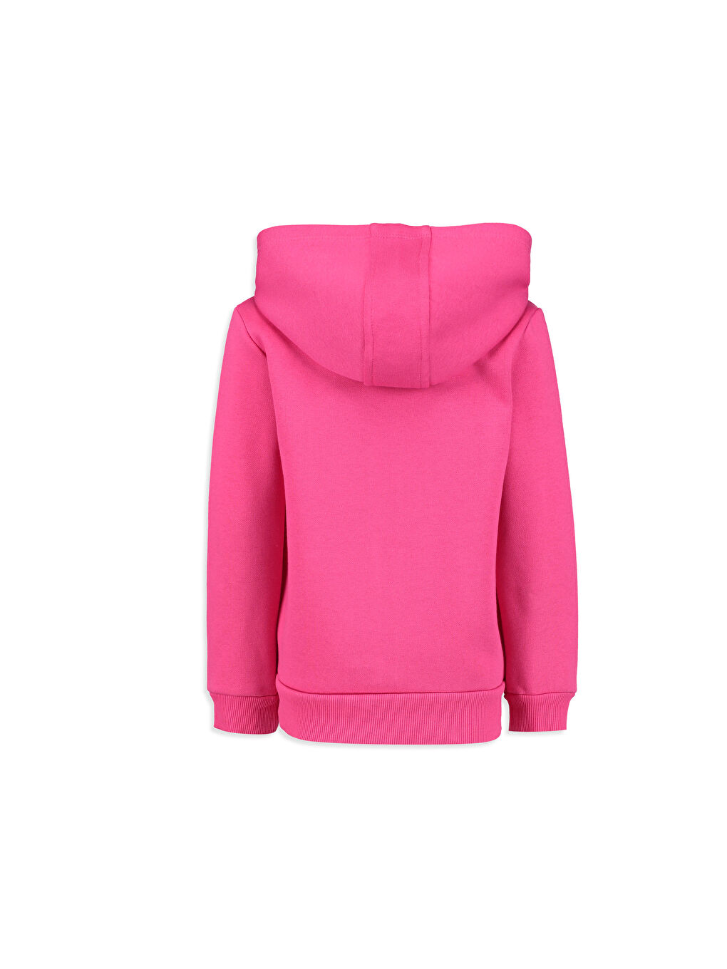 Girl FUCHSIA Zip-Up Sweatshirt-1