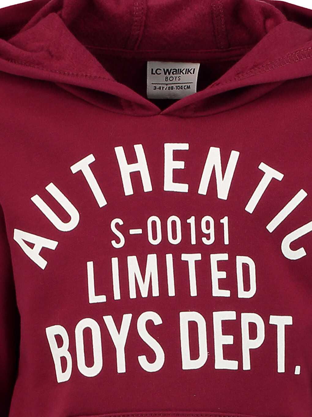 Boy Bordeaux Sweatshirt-2