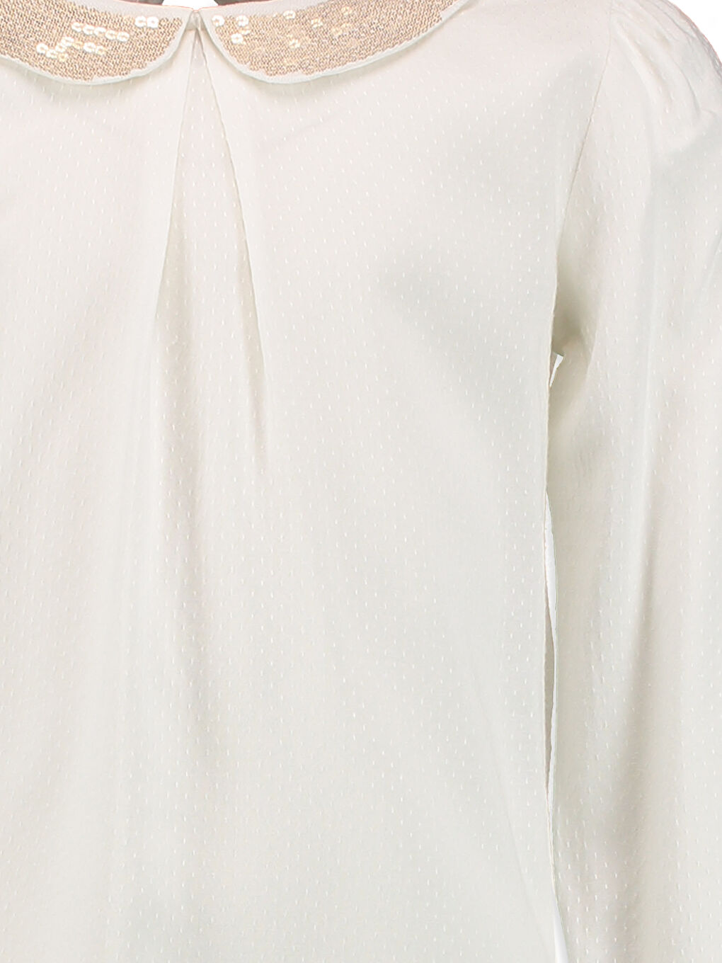 Блузка с длинным рукавом для девочек-3