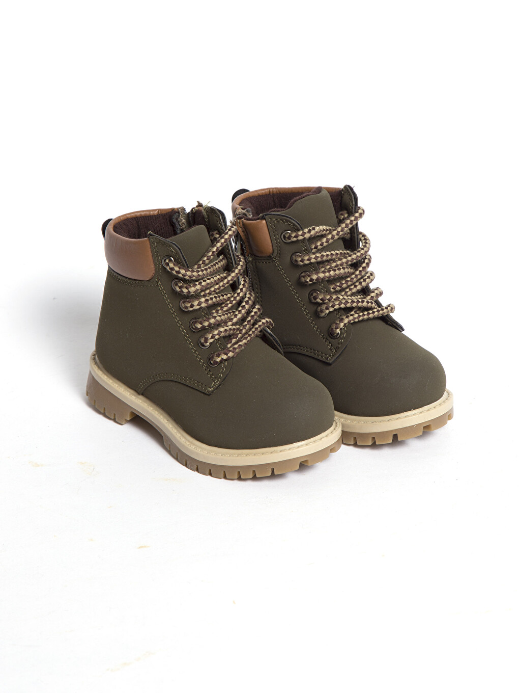 Girl's Lace Up Boots-1