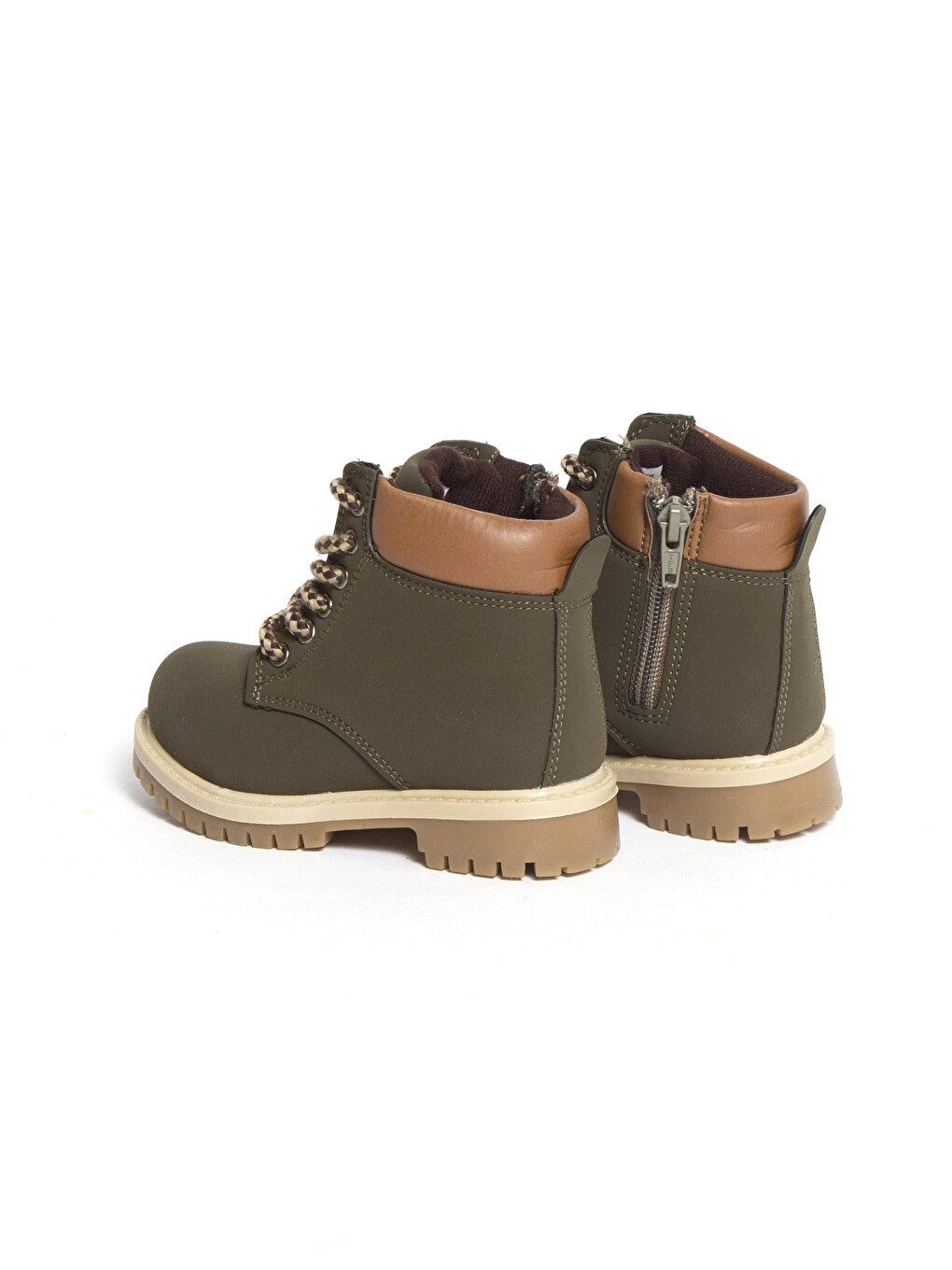Girl's Lace Up Boots-3
