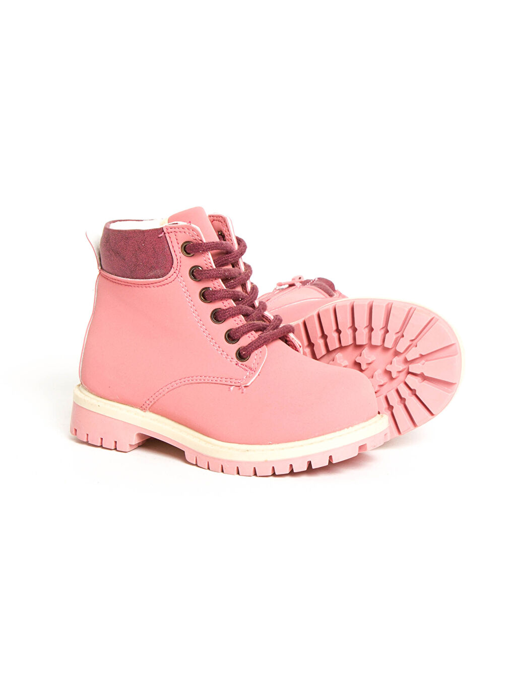 Girl's Lace up Boots-1