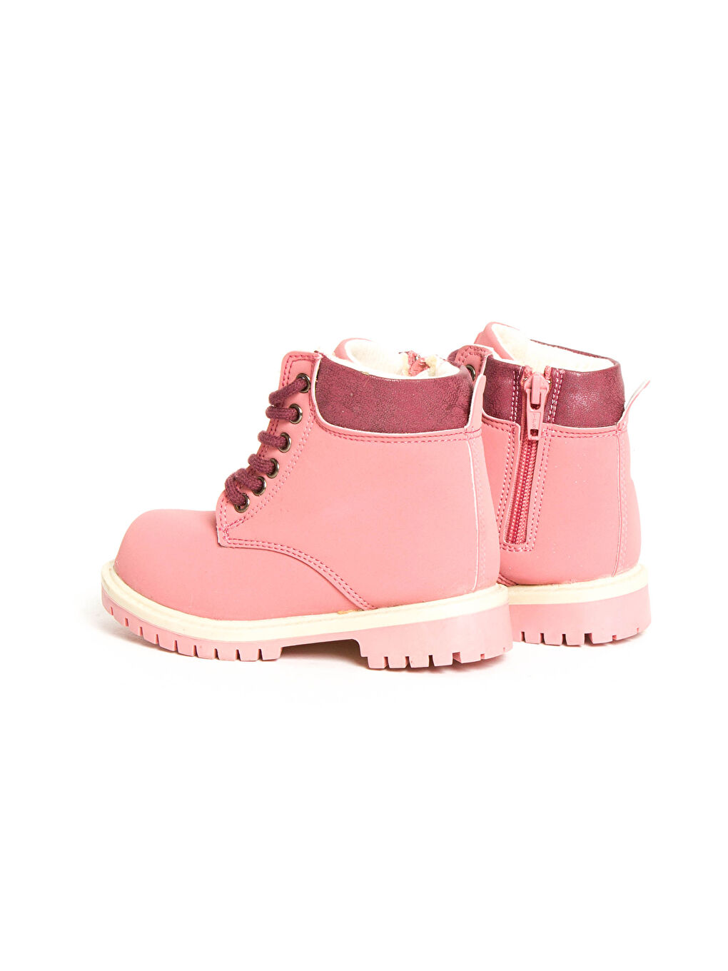 Girl's Lace up Boots-2