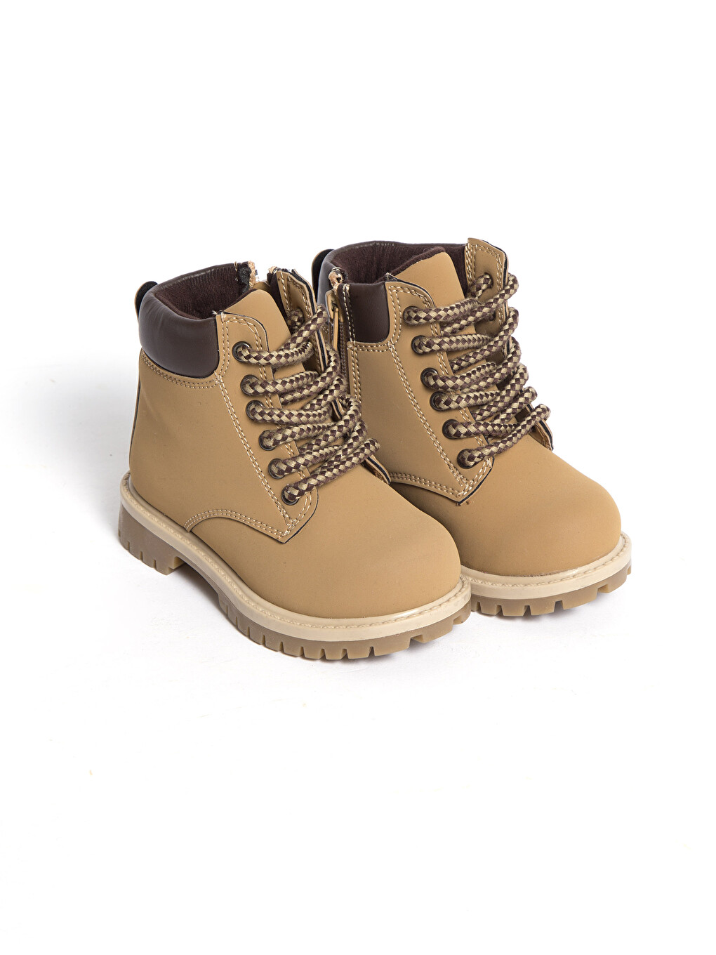 Girl's Lace Up Boots-1