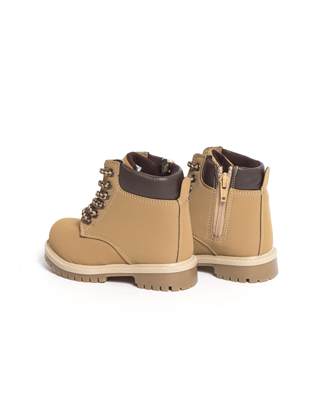Girl's Lace Up Boots-3