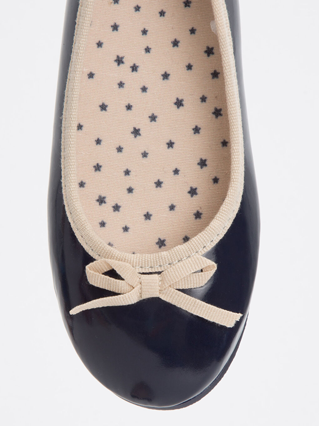 Girl NAVY Ballet Flats-4