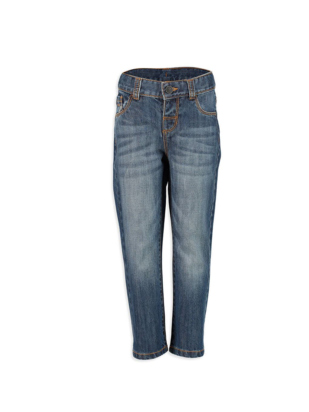 Orta İndigo Rodeo Jean Pantolon