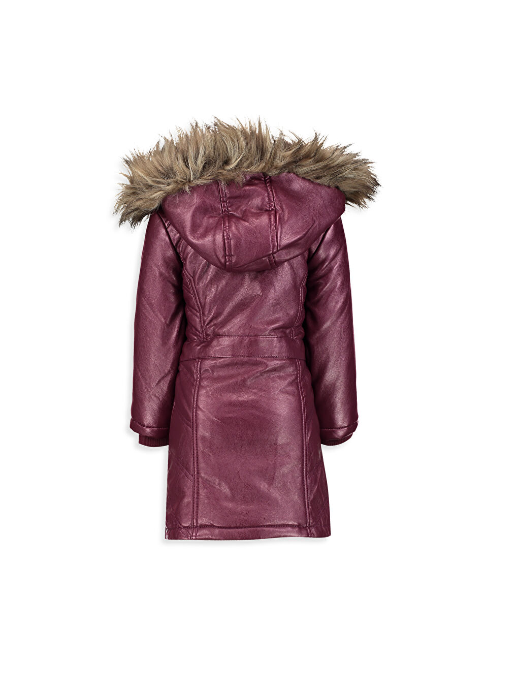 Kaput za devojčice sa kapuljačom i dugim rukavima-2