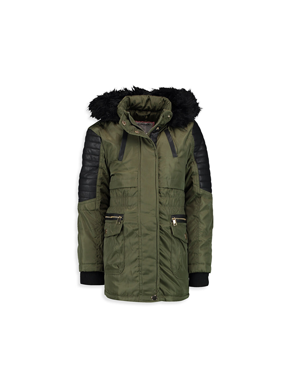 Zeytin Yeşili Kaban-1