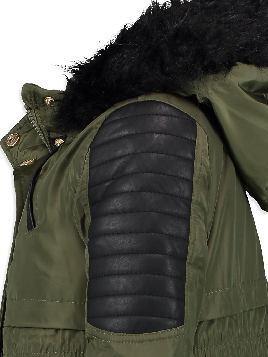 Zeytin Yeşili Kaban-3