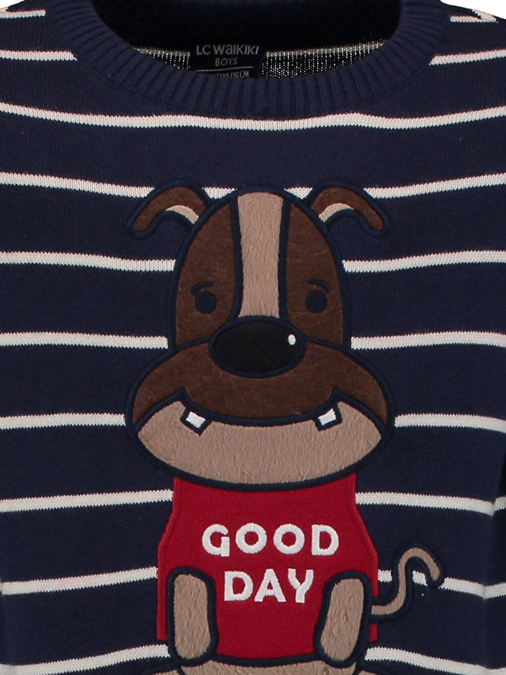 Момче Бяло Пуловер -2