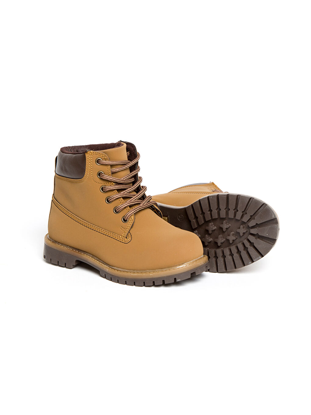 حذاء طويل بنى ولد-2