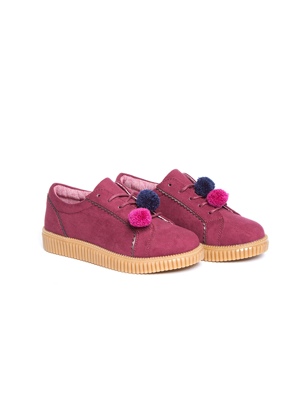 Baskets ROUGE BORDEAUX Fille