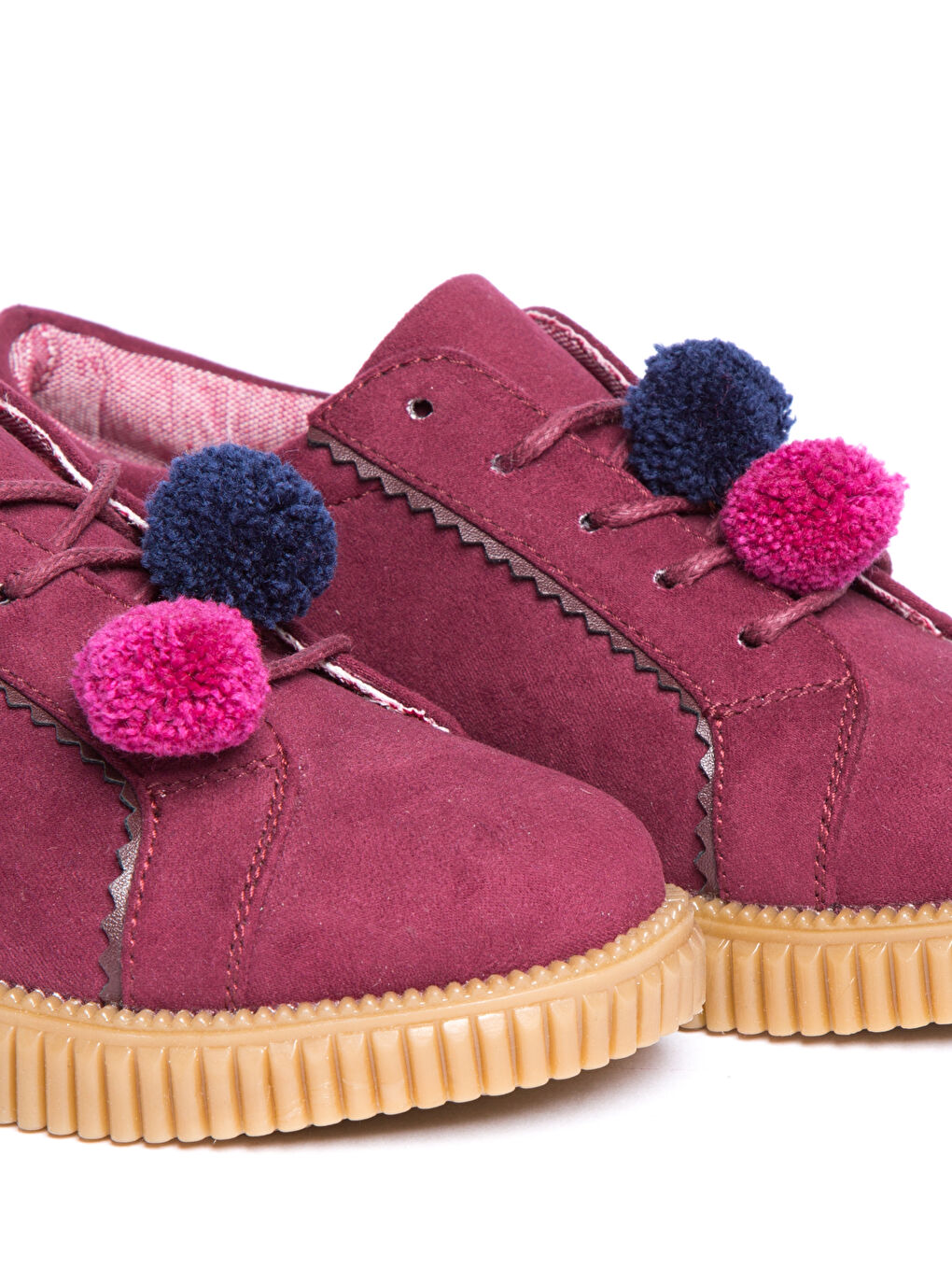 Baskets ROUGE BORDEAUX Fille-3