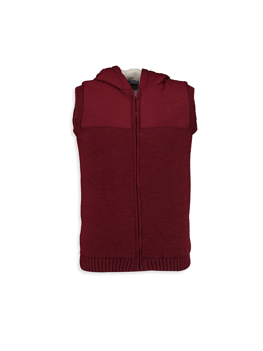 Gilet ROUGE BORDEAUX Garçon