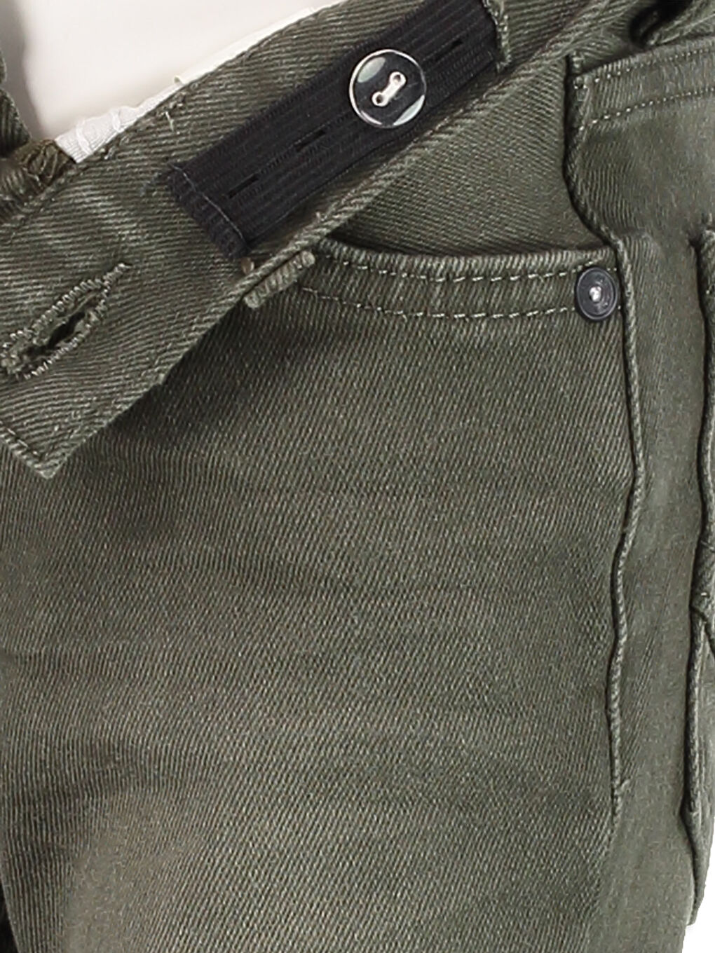 Yeşil Koyu Yesıl Jean Pantolon-2