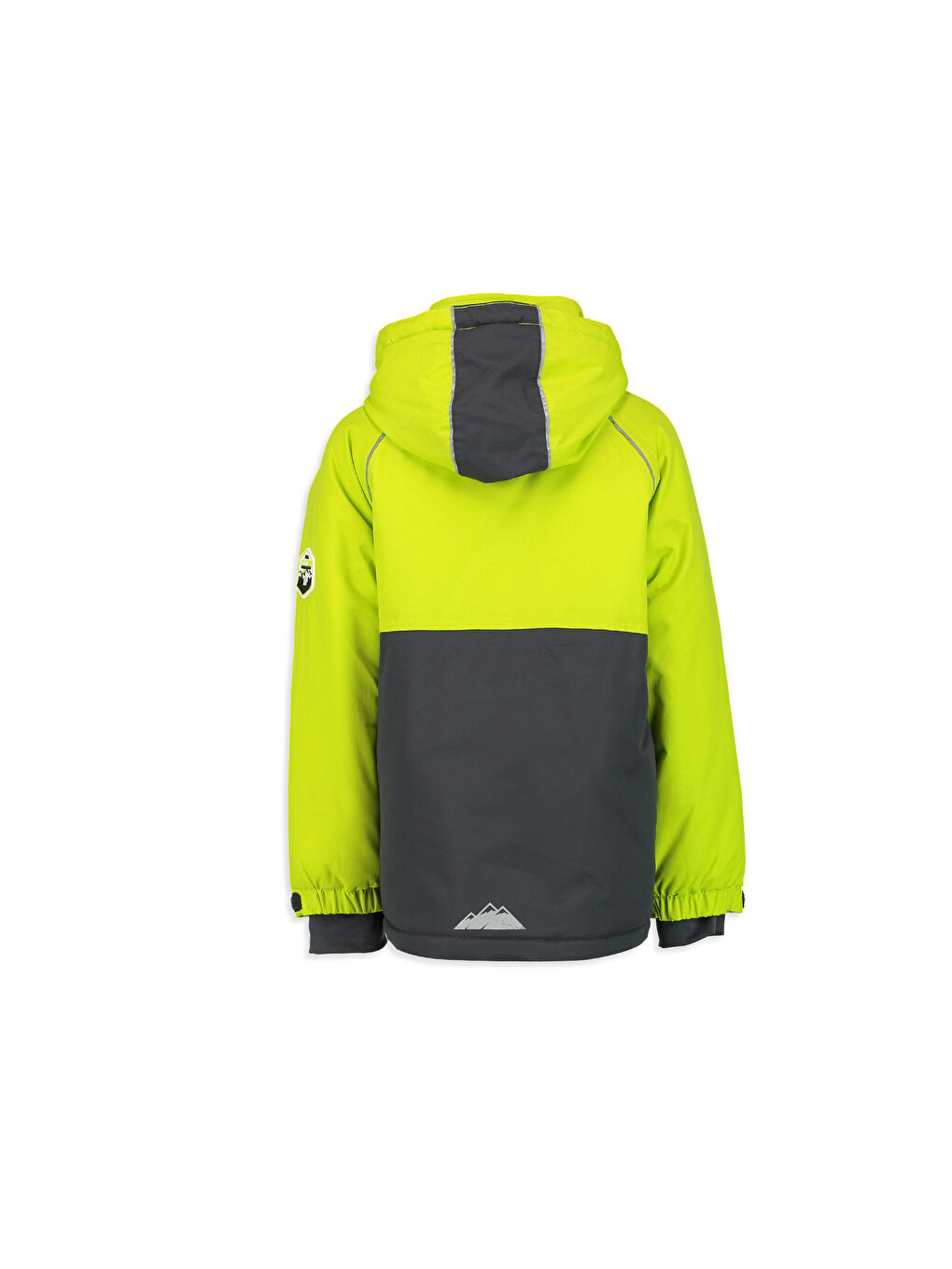 Boy GREEN Puffer Coat-1