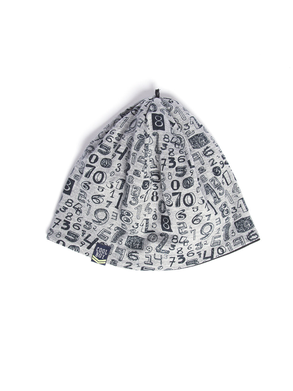 Lacivert Baskılı Bere