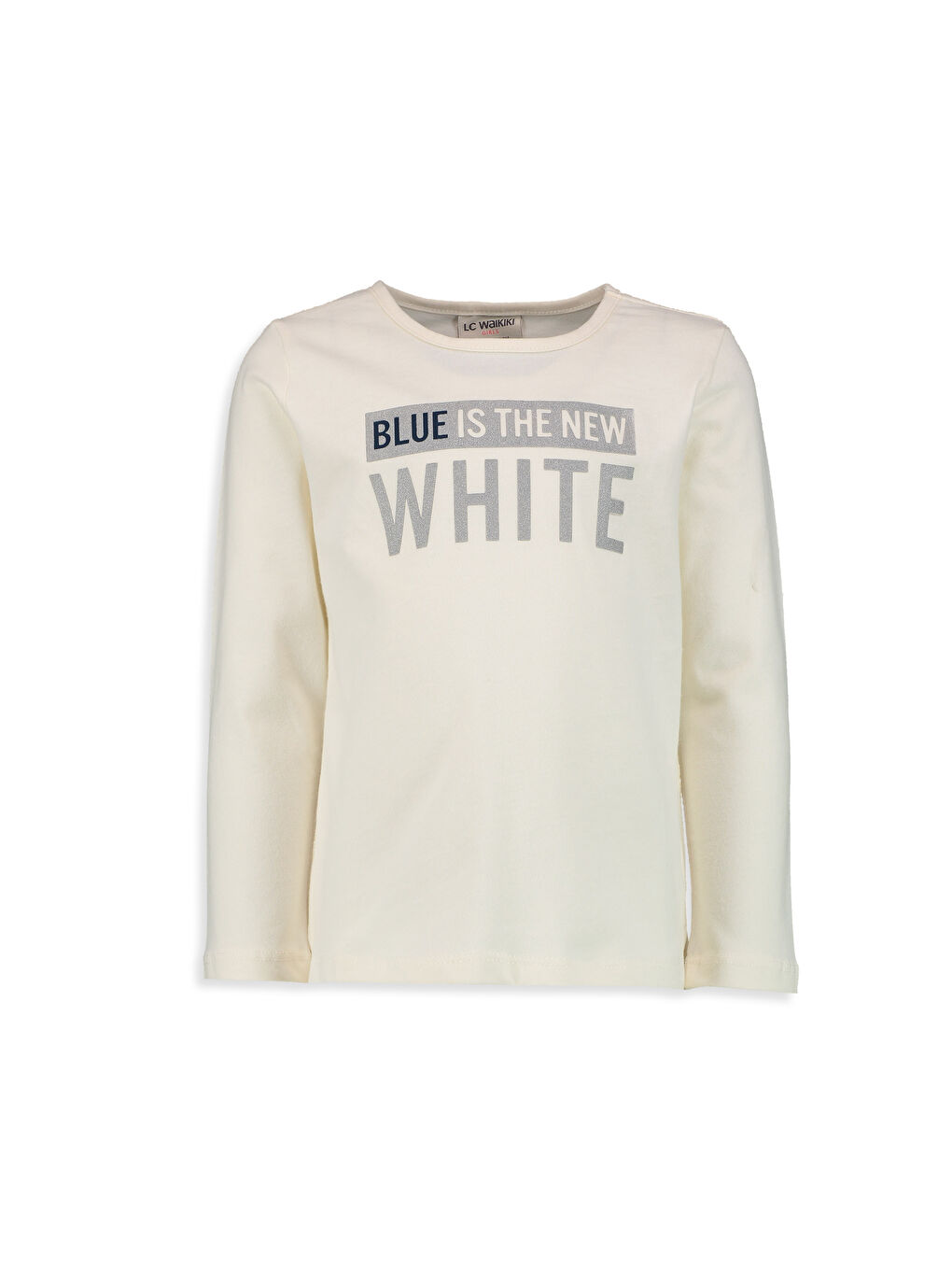 LCW Kids Girl ECRU T-Shirt -7K3696Z4-FDW