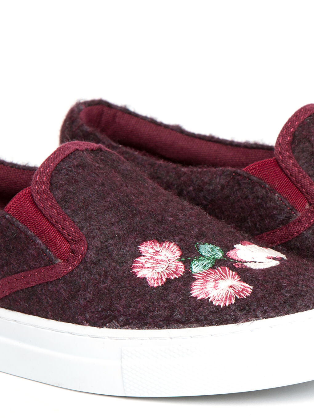 Момиче Бордо Маратонки-3