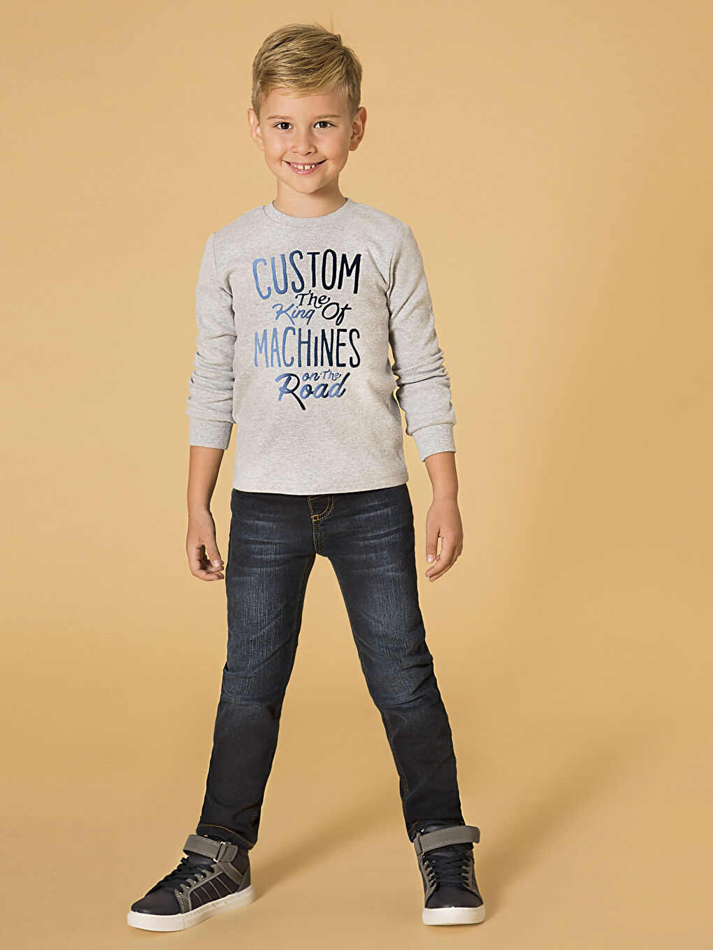 Siyah Derin Rodeo Jean Pantolon