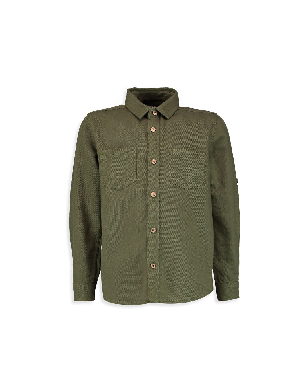 LCW Kids Boy KHAKI Shirt -7K5045Z4-HCZ