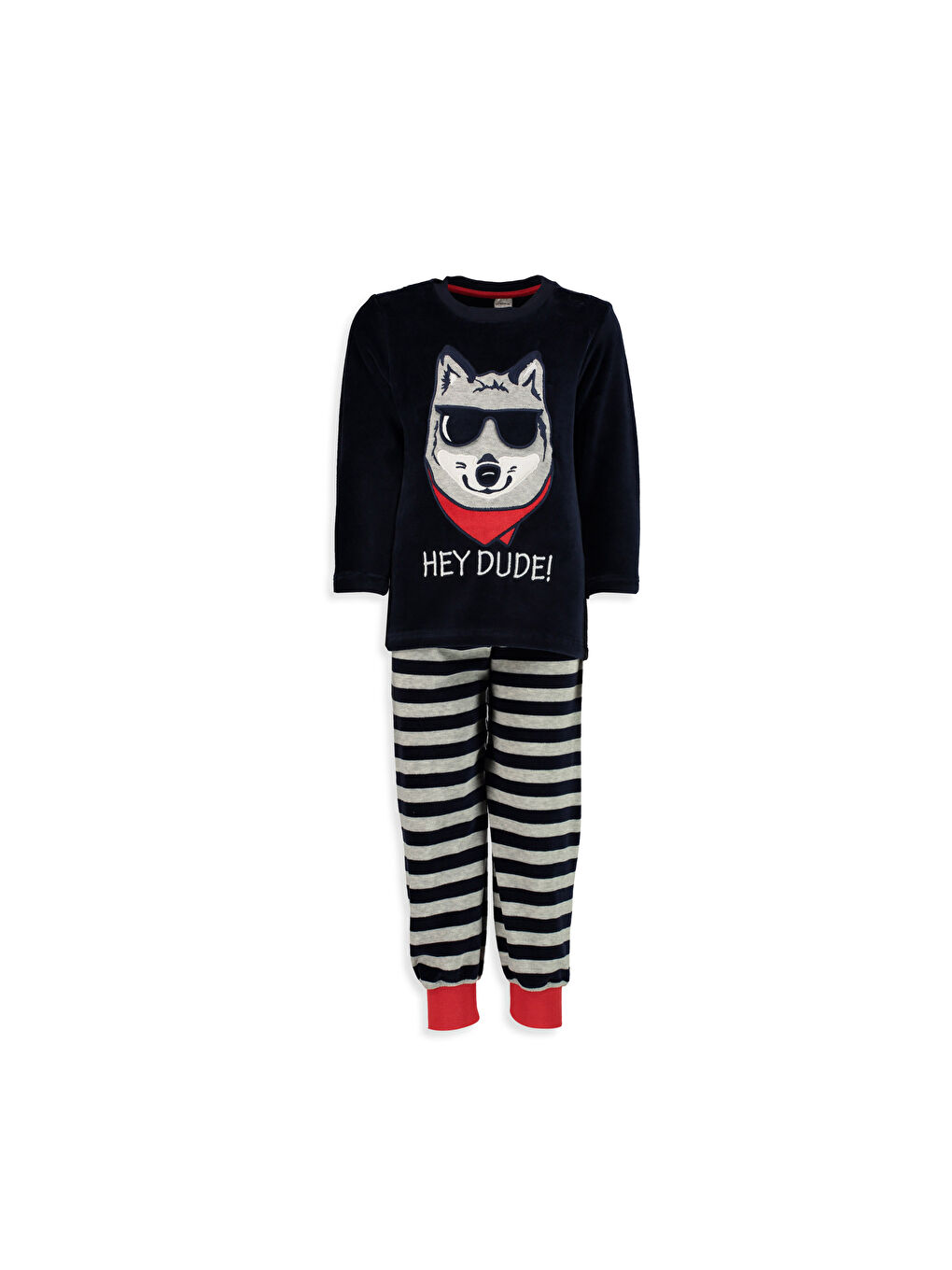 LCW DREAM Unisex DUNKELBLAU Pyjama-Set -7K5210Z4-NOO