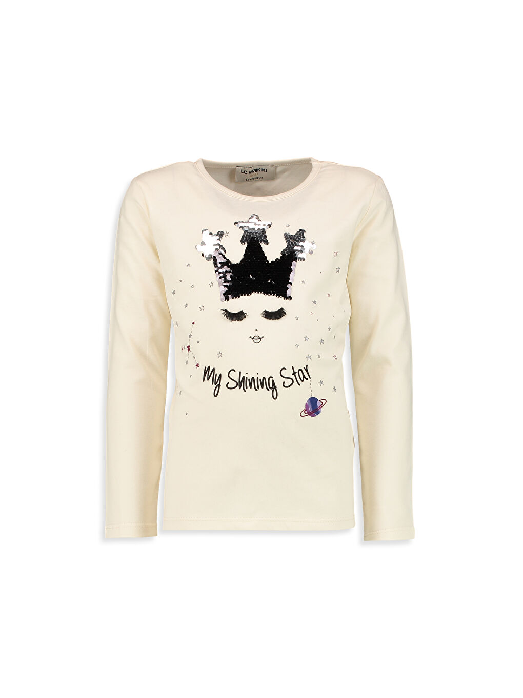 Mädchen ECRU T-Shirt-2