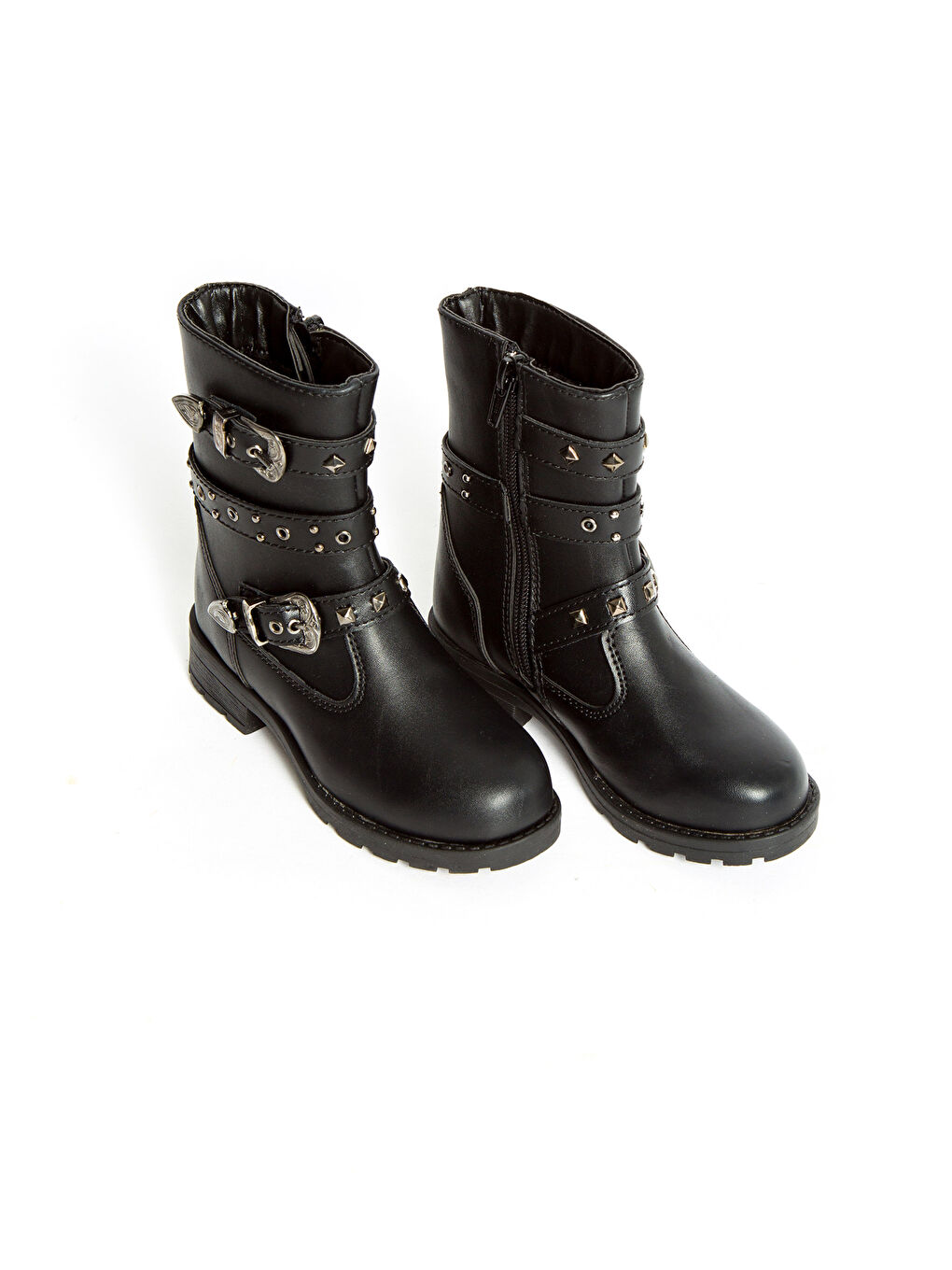 Girl BLACK Boots-1