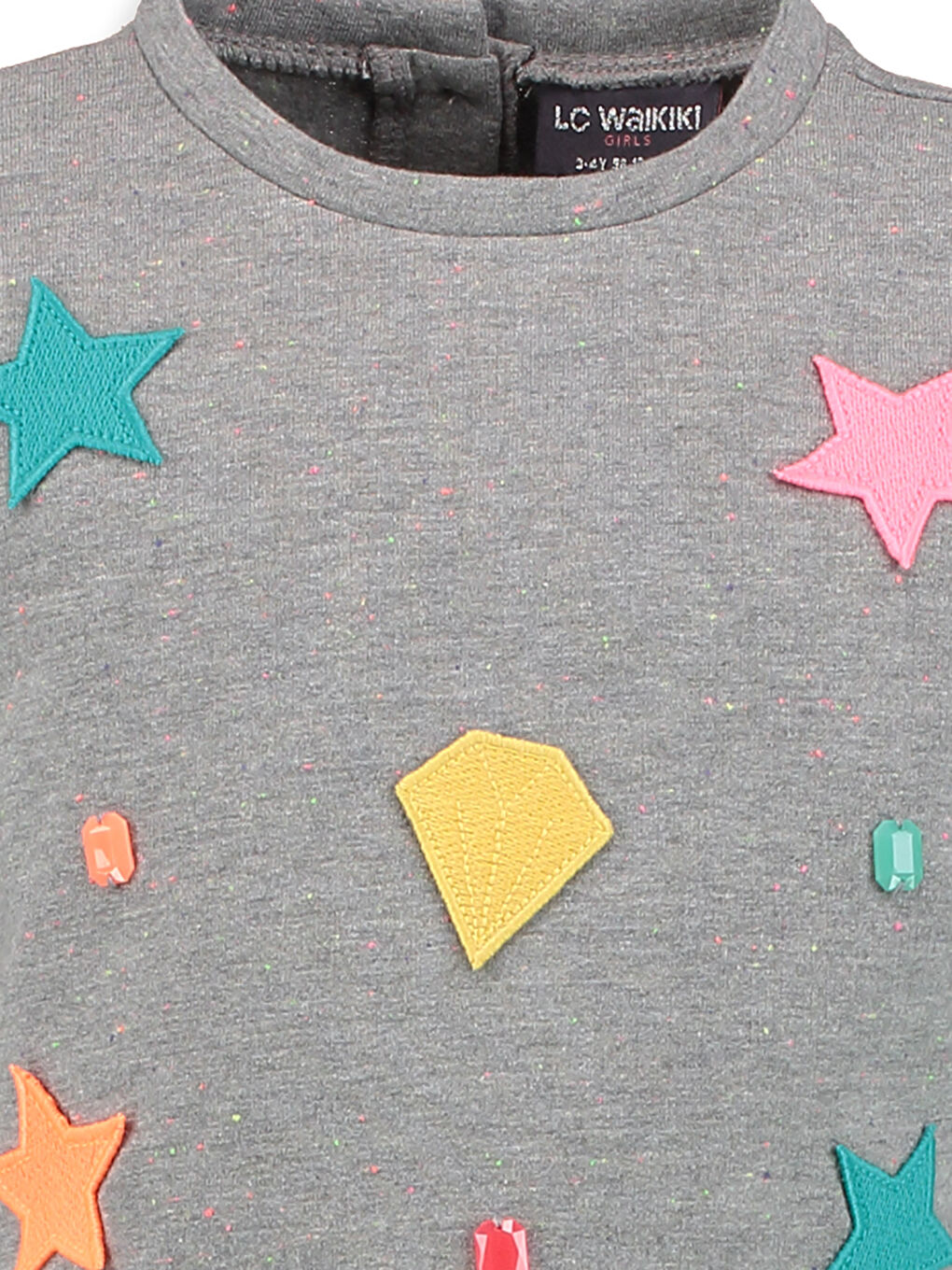 Girl ANTHRACITE Sweatshirt-2