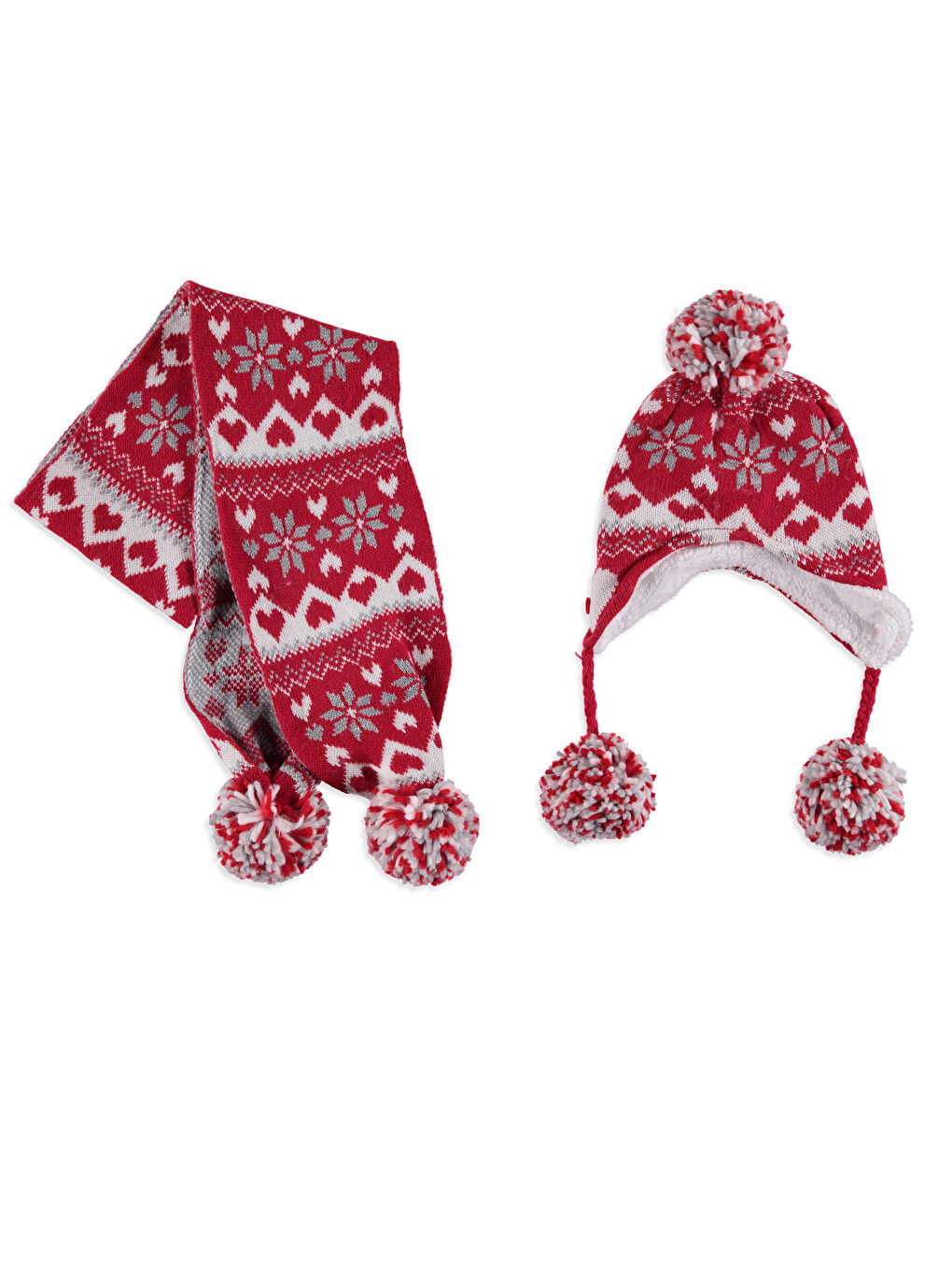 LC WAIKIKI Girl RED Set -7K6266Z4-CRT