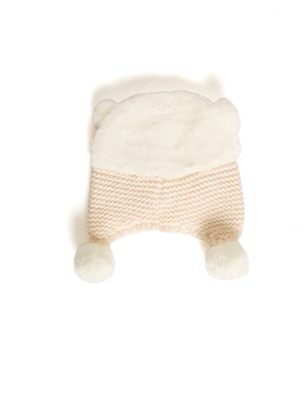 Girl Ecru Beanie-2