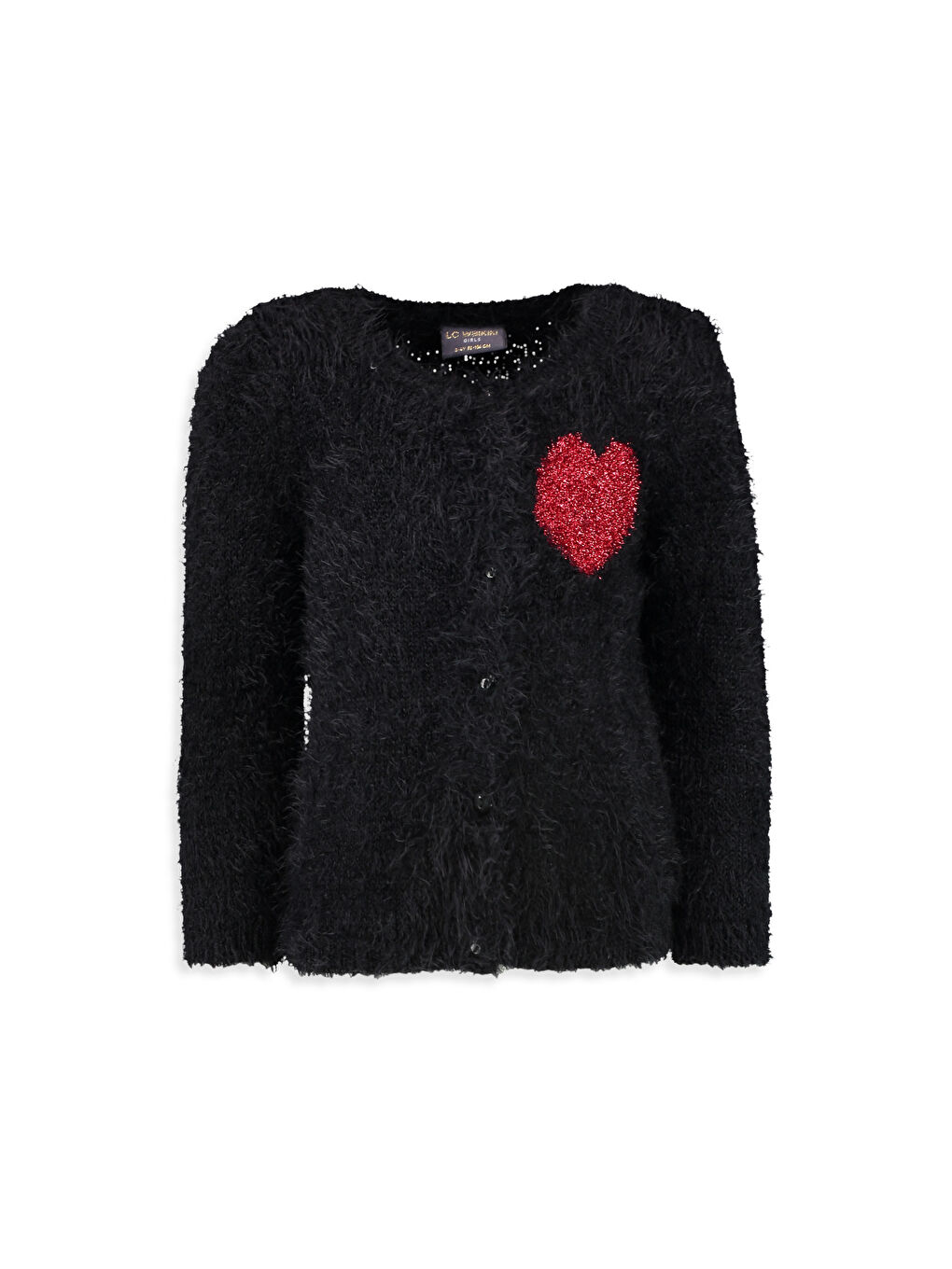 LCW Kids Момиче Черно Жилетка -7K6352Z4-CVL