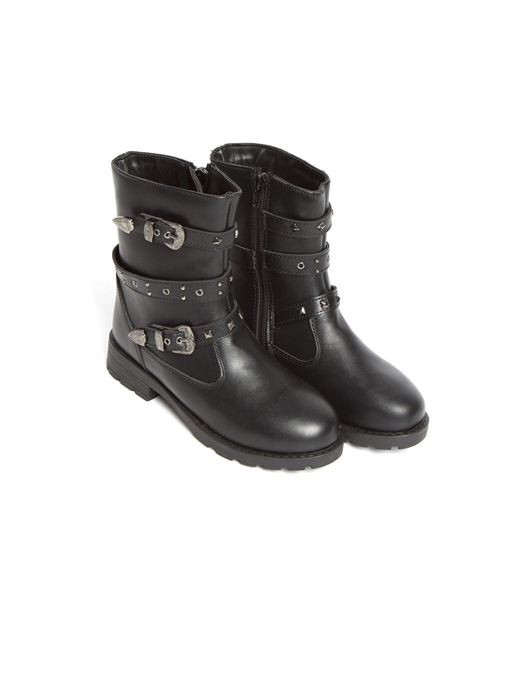 Girl BLACK Boots-1
