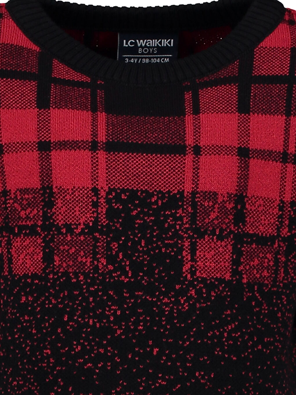 LCW Kids Boy BLACK Sweater -7K7445Z4-CVL
