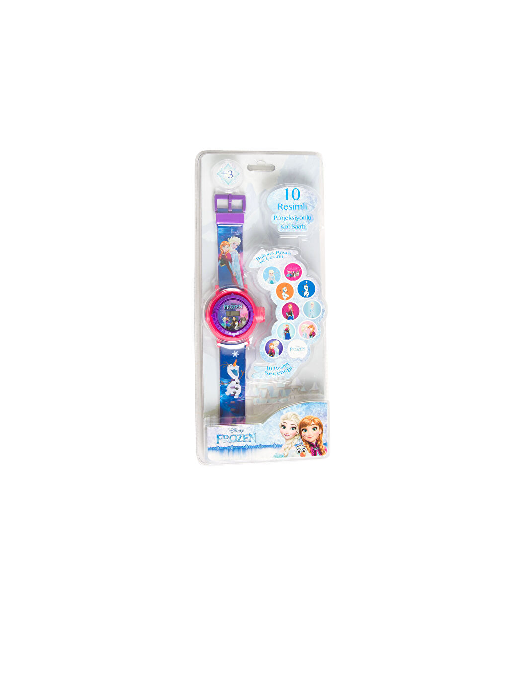 Frozen Projection Wristwatch